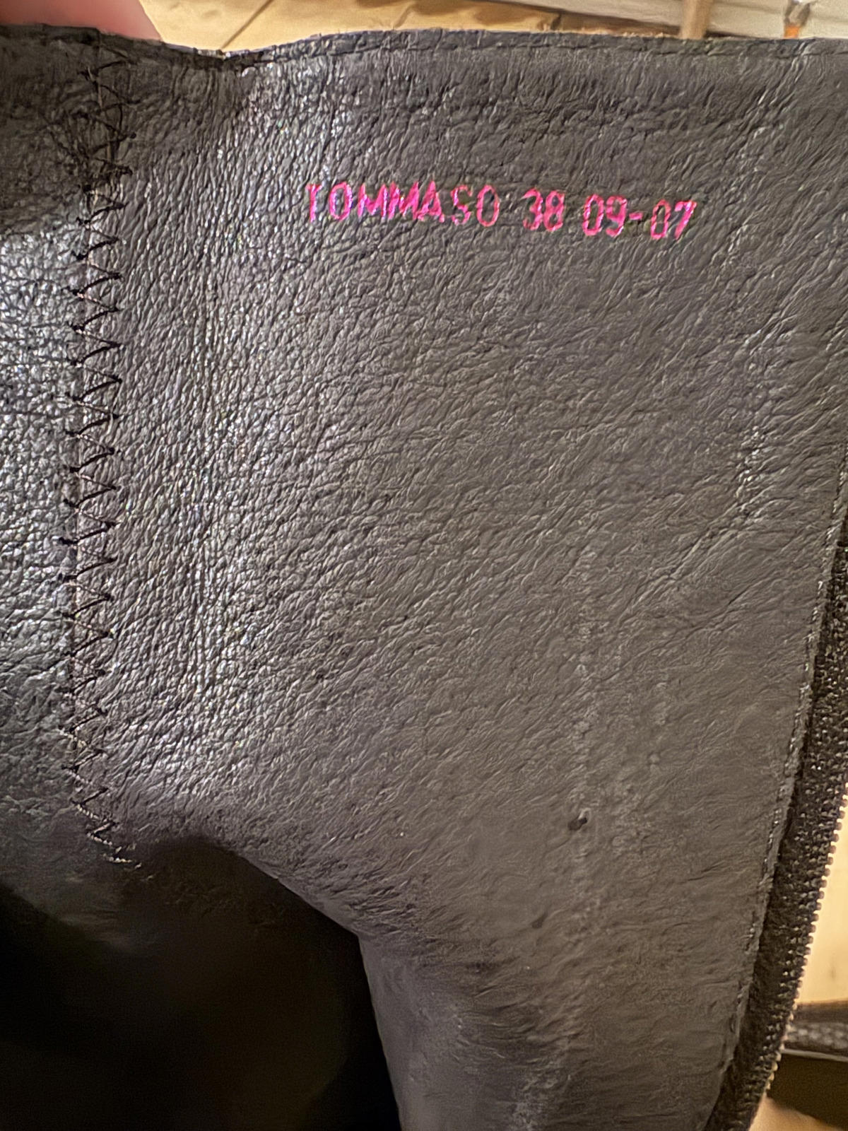 Jones Bootmaker Tommaso Snakeskin Leather Knee High Boots Made in Italy Size 5