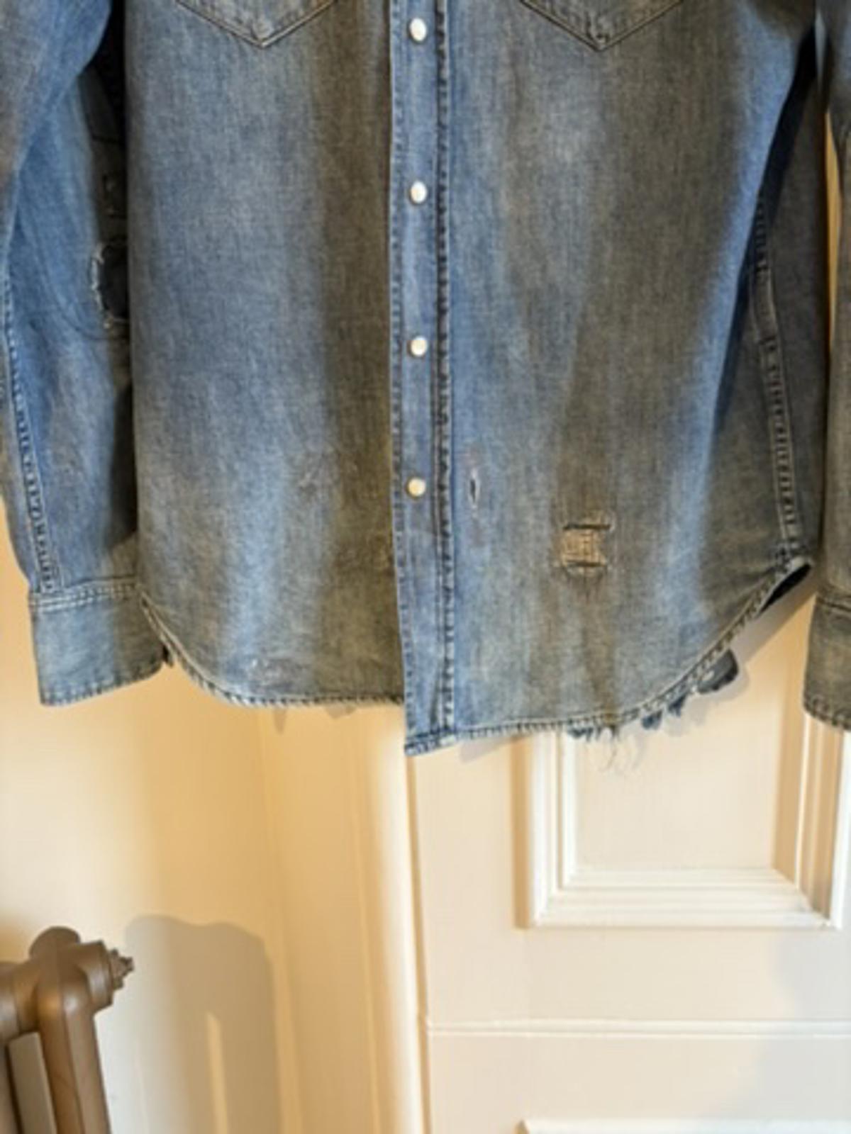 Vintage 1990s Polo Ralph Lauren Western Denim Shirt