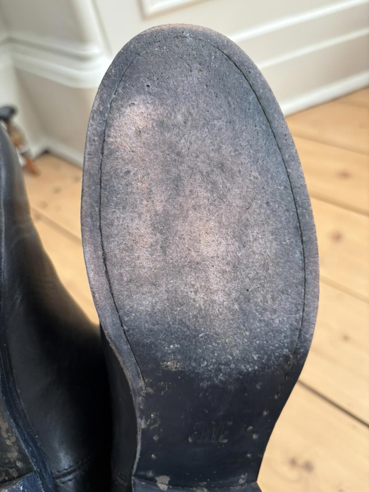 Frye Black Leather Knee-High Riding Boots – Size 8 (UK 6)