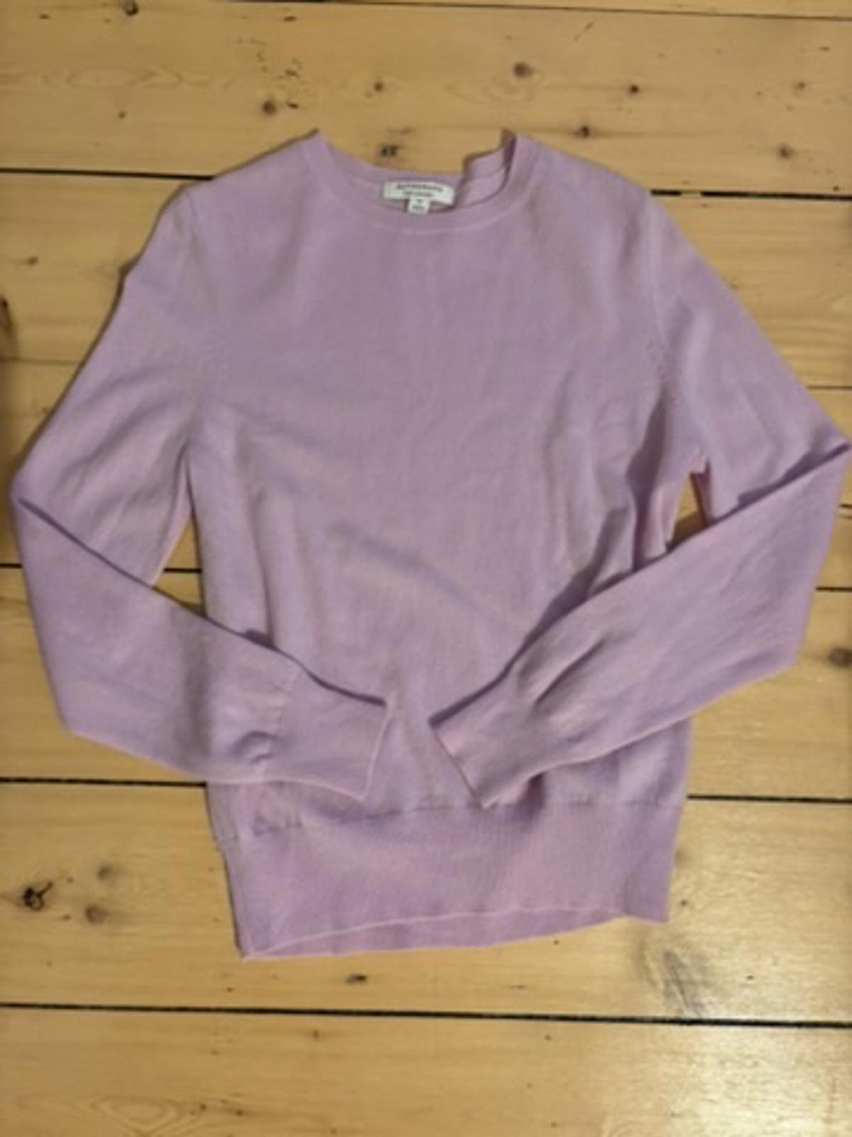 M&S Autograph Pure 100% Cashmere Jumper | Lilac Size 12