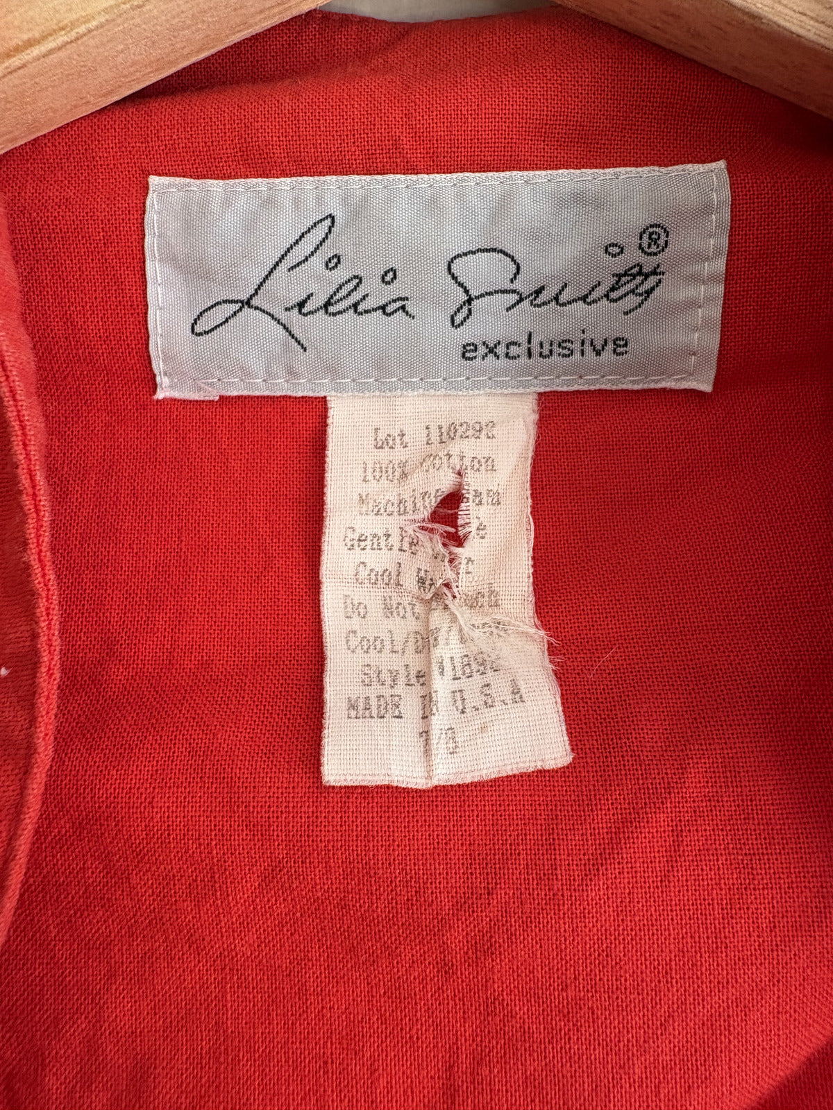 Lilia Smith Exclusive | Red Fringe Western Dress | Rodeo Cowgirl | UK 10
