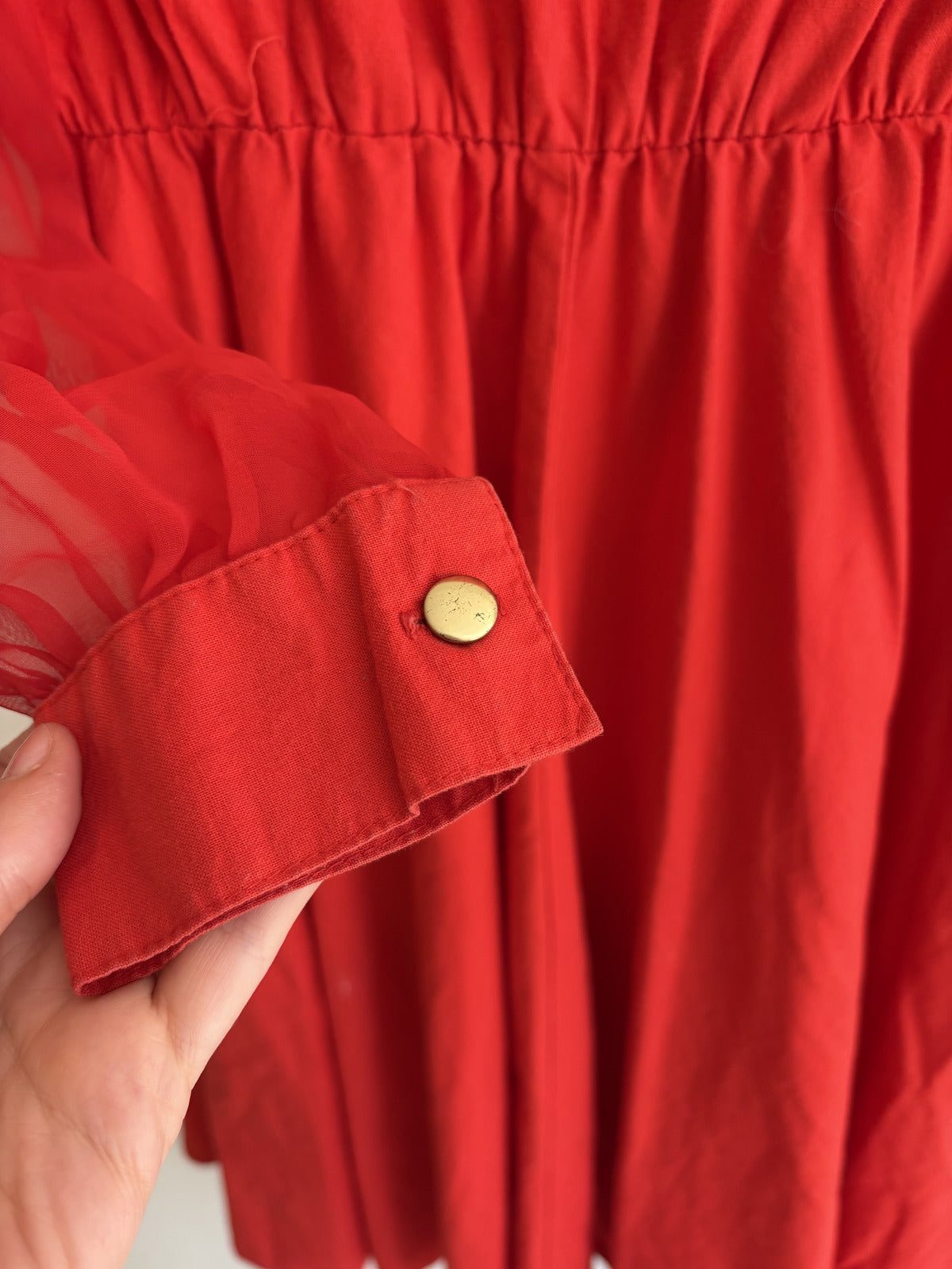 Lilia Smith Exclusive | Red Fringe Western Dress | Rodeo Cowgirl | UK 10