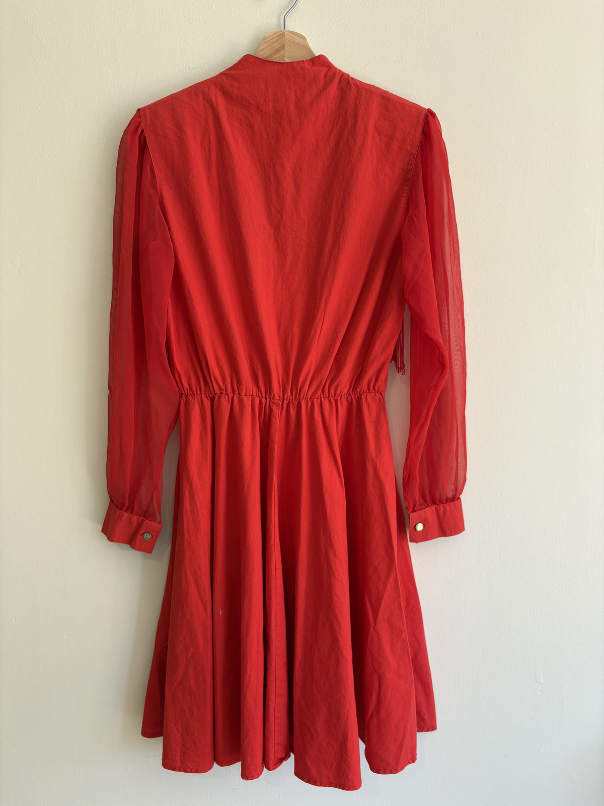 Lilia Smith Exclusive | Red Fringe Western Dress | Rodeo Cowgirl | UK 10