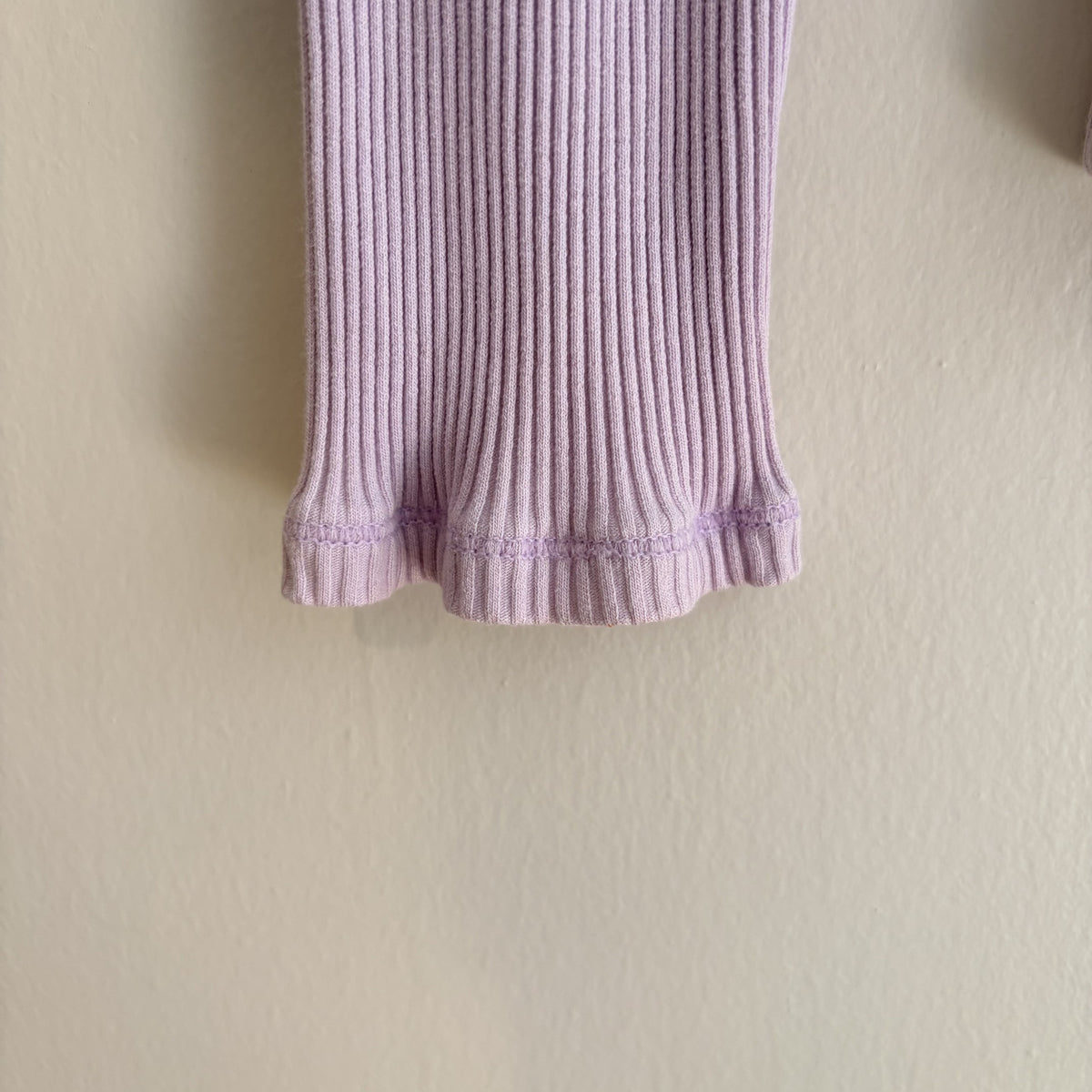 Vintage M&S | Lavender Ribbed Cardigan | Y2K Coquette | UK 12