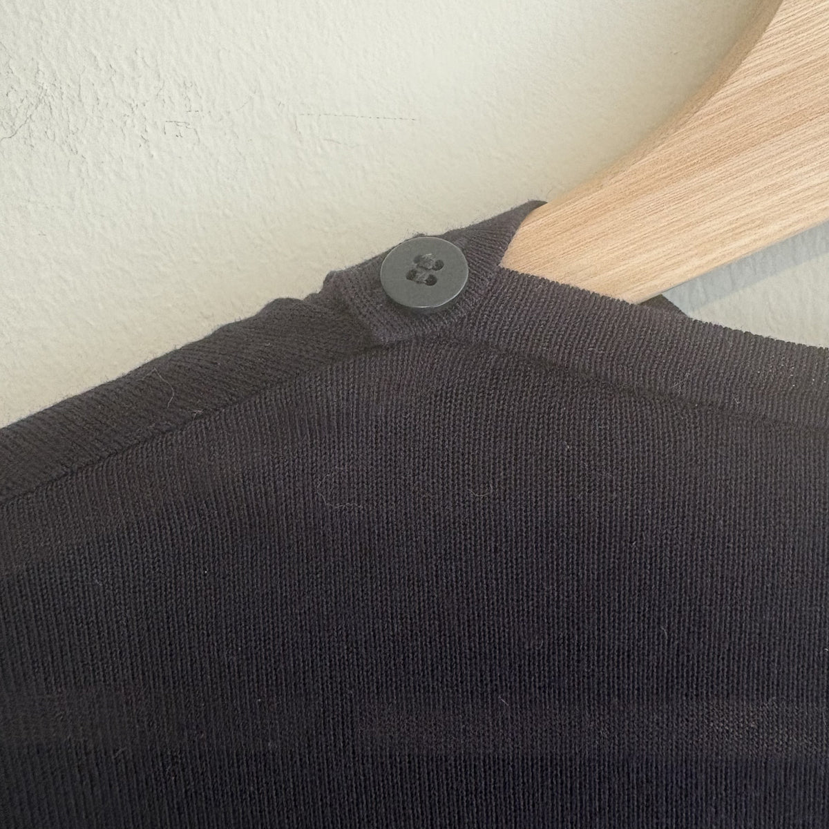 COS | Navy Draped Wrap Tunic Top | Avant-Garde Minimalist | XS