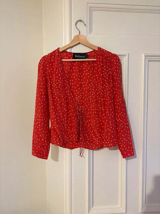 Réalisation Par Top – Red Star Print, XS