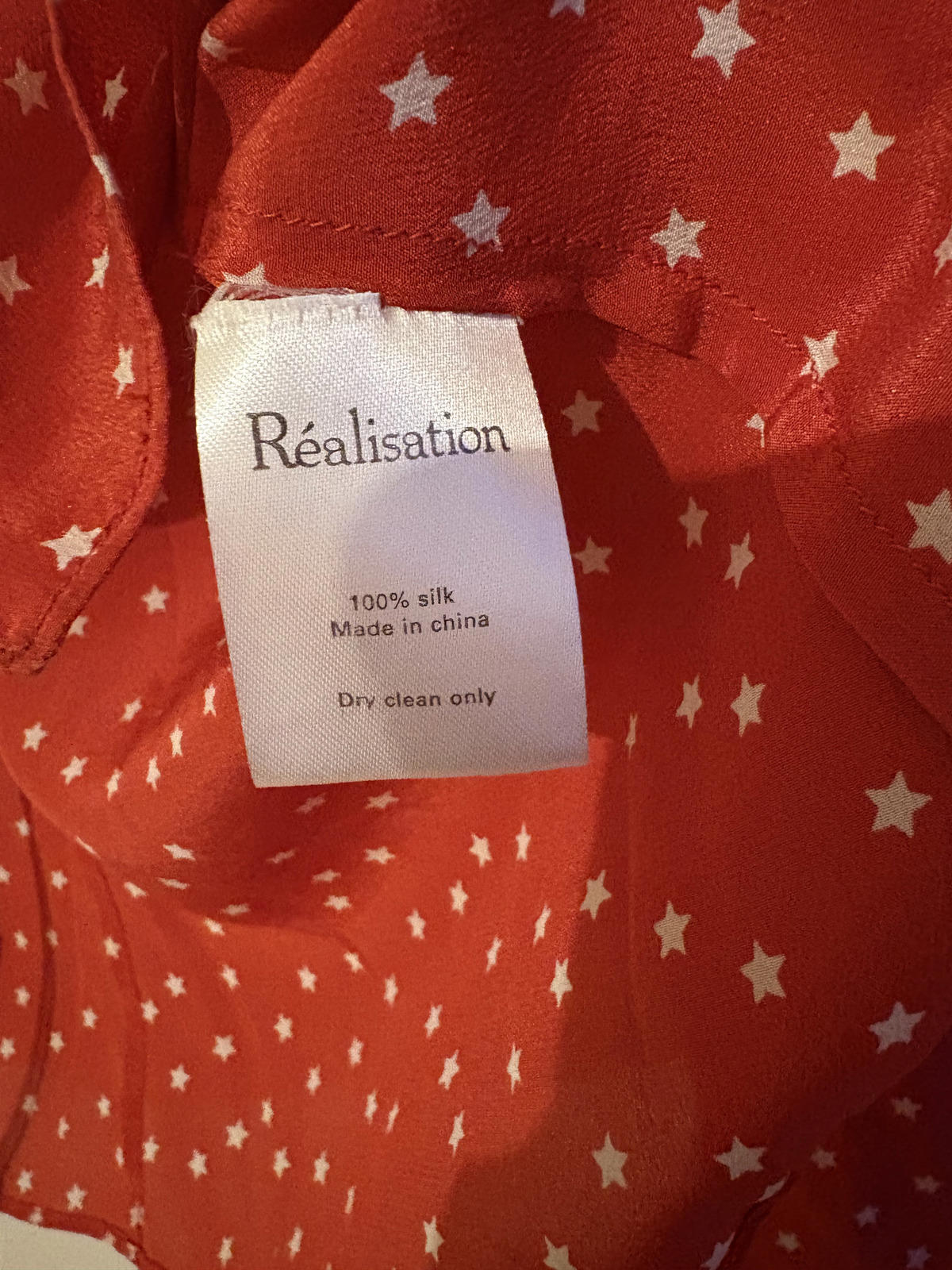 Réalisation Par Top – Red Star Print, XS