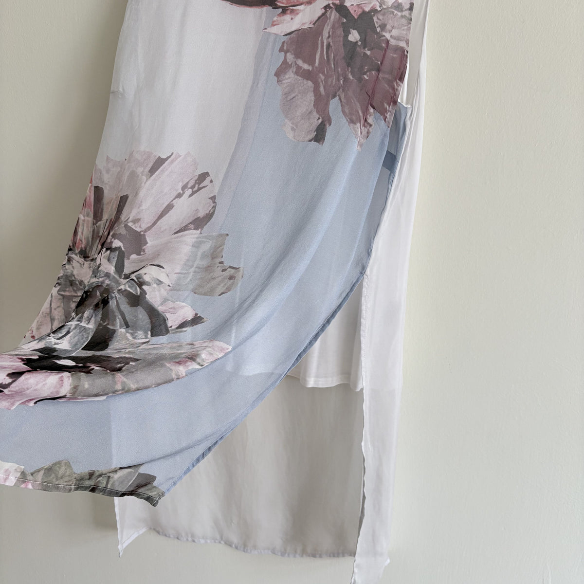 Phase Eight Silk Floral Top or Dress, 100% Silk , UK 12, Romantic, Ethereal,