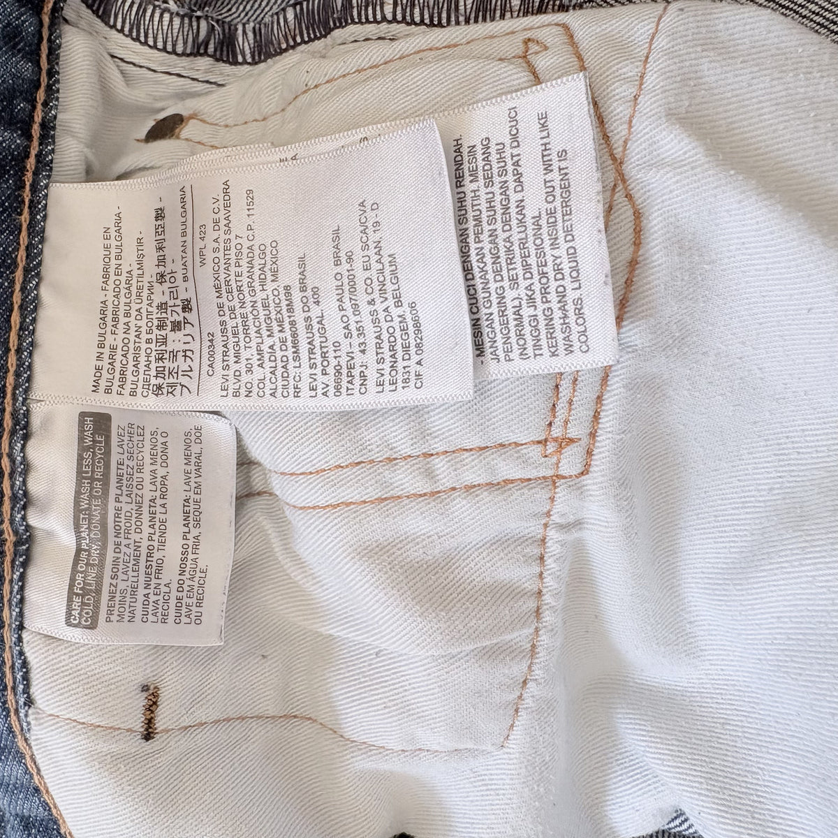 Levi’s 501 | Original Straight Leg Jeans | Mid Blue Denim | W34 L32