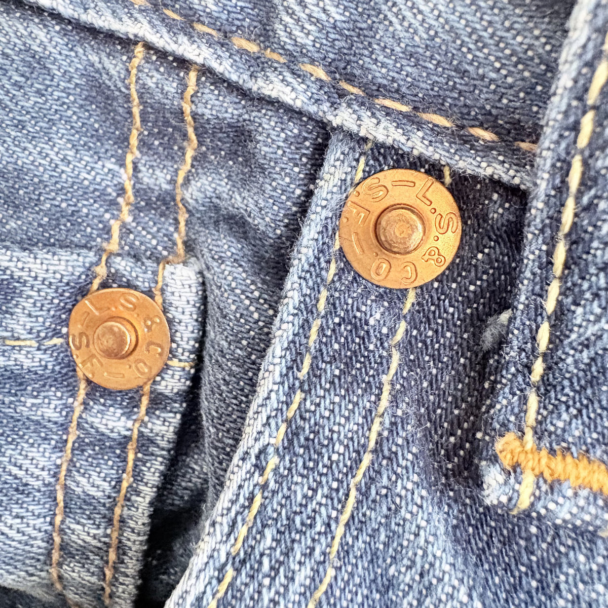 Levi’s 501 | Original Straight Leg Jeans | Mid Blue Denim | W34 L32