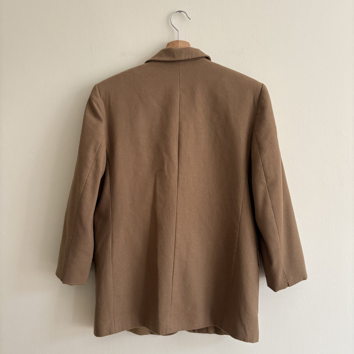 Brendella | Vintage 1980s Blazer | Camel Brown | Preppy Heritage | UK 12