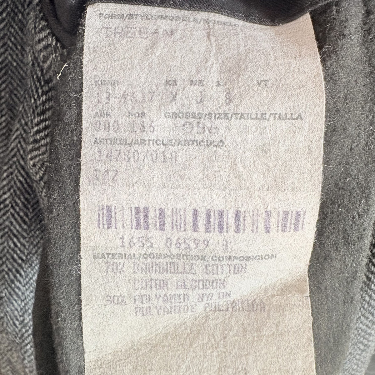 Hugo Boss | Black Long Car Coat Mac | Wool Lined | Minimalist Menswear 42R M/L