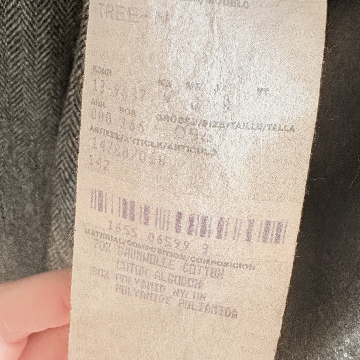 Hugo Boss | Black Long Car Coat Mac | Wool Lined | Minimalist Menswear 42R M/L