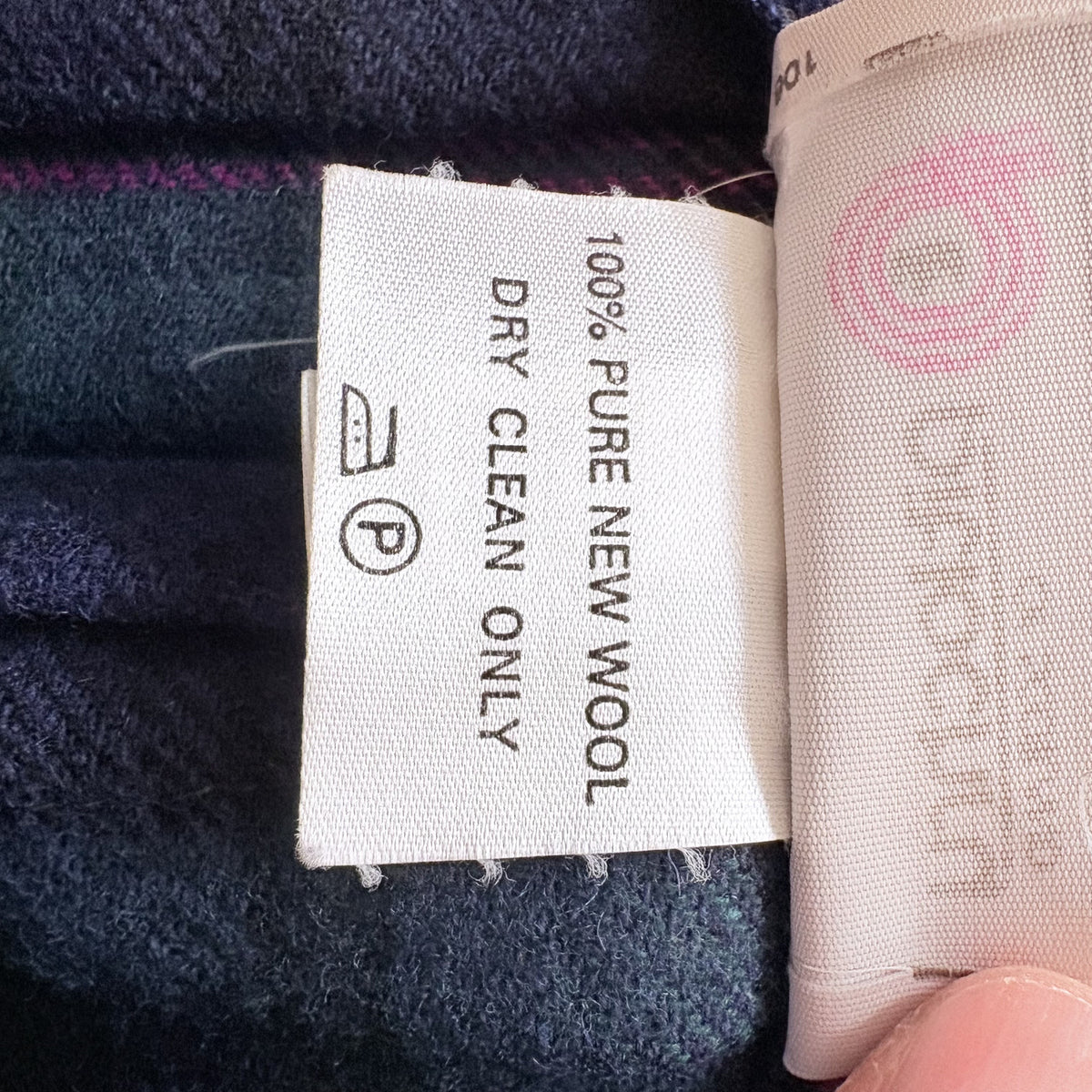 Pitlochry of Scotland | Vintage Wool Kilt Skirt | Braid Modern Tartan | UK 14
