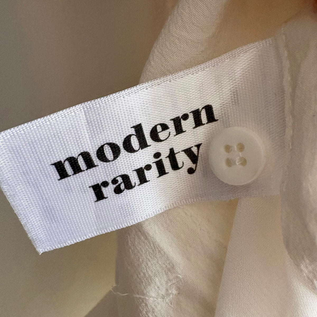 Modern Rarity Cream Silk Blouse UK 10 | Soft romantic Parisian Chic