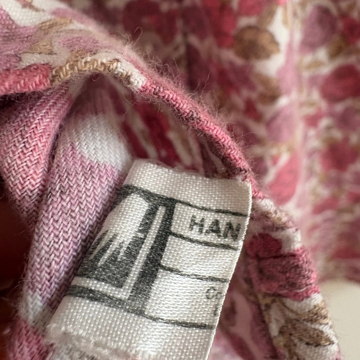 Vintage Thomas & Jonathan of Canterbury | Liberty Floral Shirt | Pink | UK 10