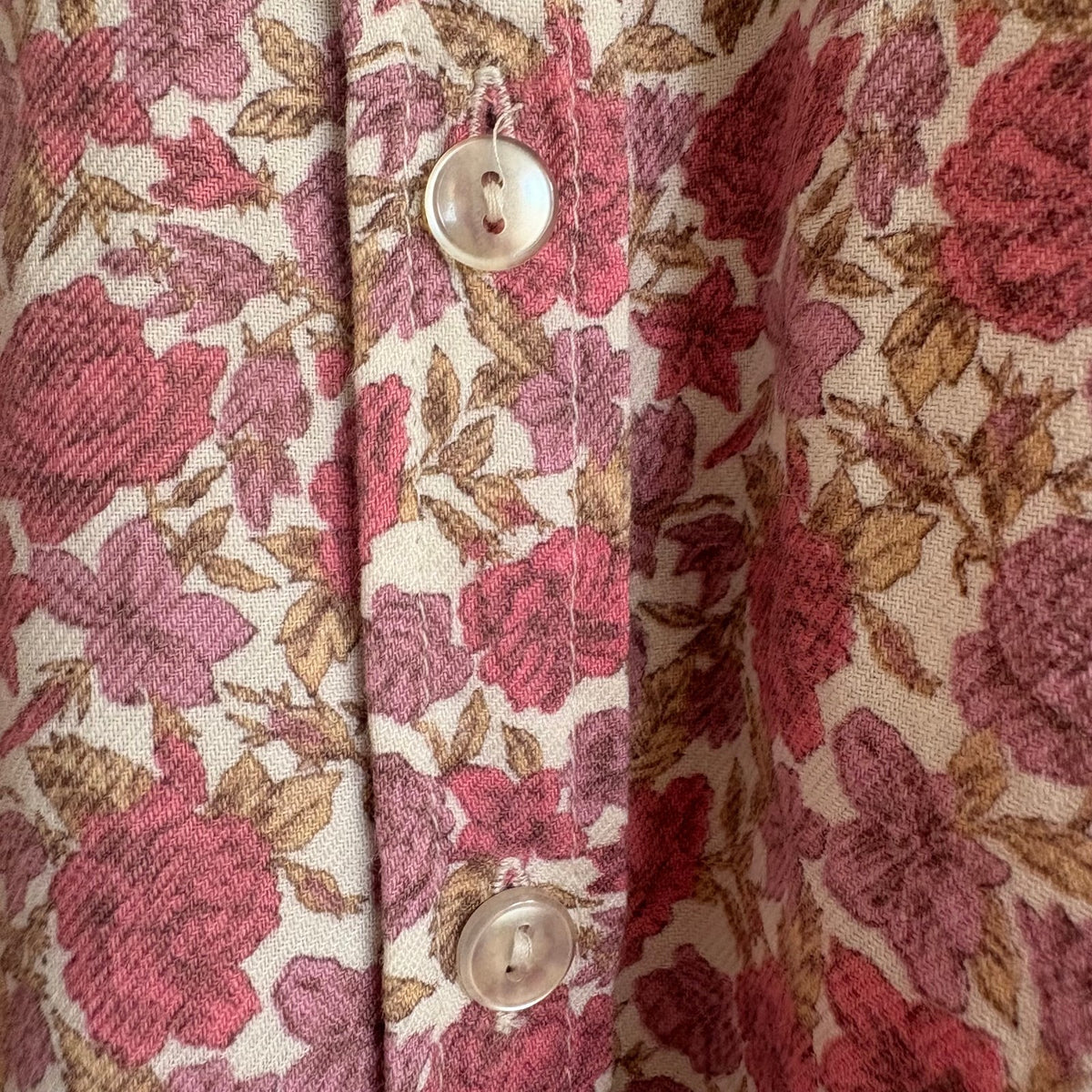 Vintage Thomas & Jonathan of Canterbury | Liberty Floral Shirt | Pink | UK 10
