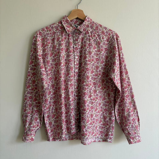 Vintage Thomas & Jonathan of Canterbury | Liberty Floral Shirt | Pink | UK 10