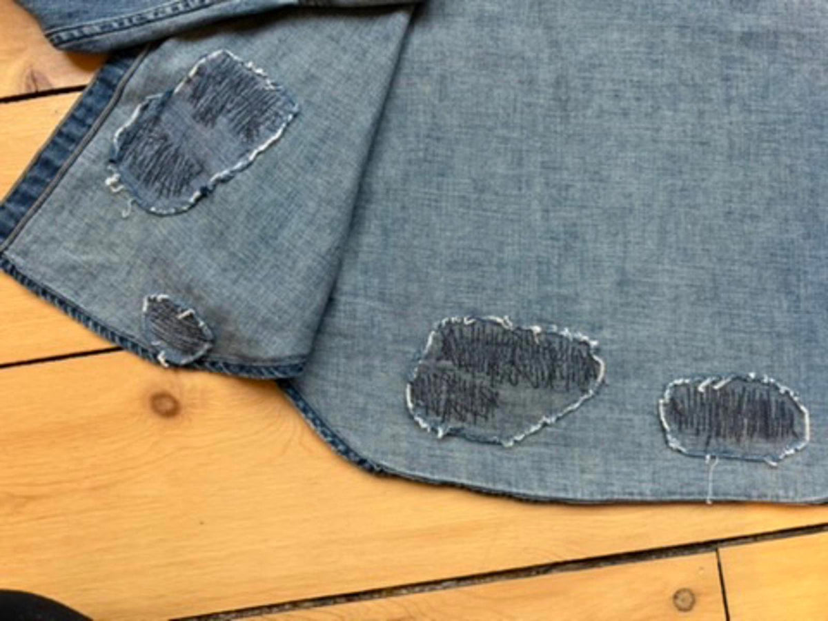 Vintage 1990s Polo Ralph Lauren Western Denim Shirt